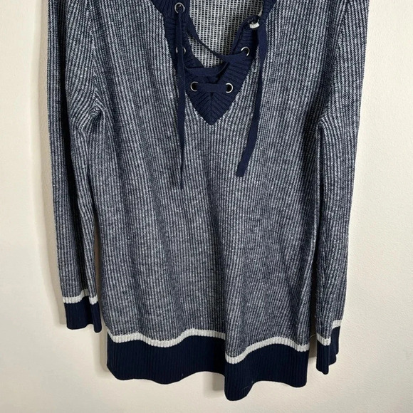 Toad & Co Mitchell Tunic Sweater Navy Size Large - Picture 6 of 9